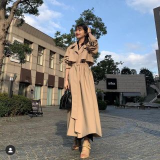 ノーブル(Noble)のかじまり　L’Orロル  Stand-collar Long Coat (トレンチコート)