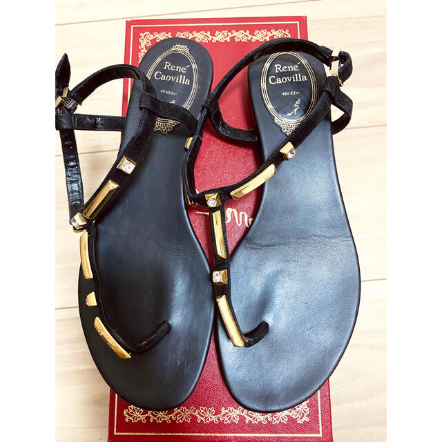 DEUXIEME CLASSE(ドゥーズィエムクラス)のrene caovira サンダル レディースの靴/シューズ(サンダル)の商品写真