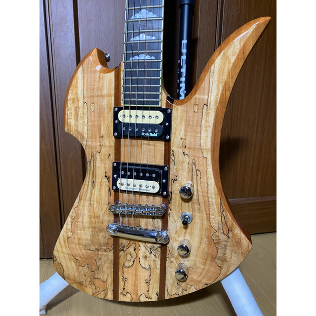 アコースティックギター Rich Warbeast Extreme Exotic Spalted Maple With  Floyd Rose