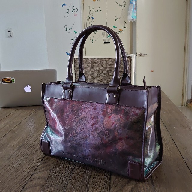 美品 ジャン ポール ゴルチエ GAUTIER トートバッグ 玉虫 - トートバッグ