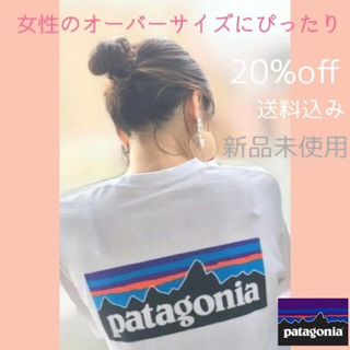 パタゴニア(patagonia)のパタゴニア Patagonia ポケット　6-P ロゴ Tシャツ(Tシャツ(半袖/袖なし))