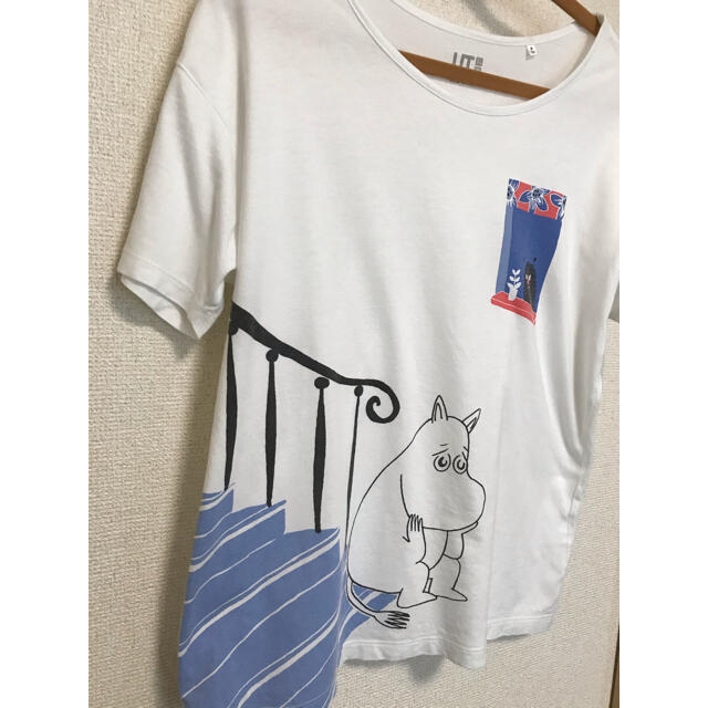 UNIQLO(ユニクロ)のUNIQLOムーミンTシャツ☆UTユニクロ☆サイズMレディース レディースのトップス(Tシャツ(半袖/袖なし))の商品写真