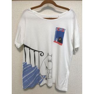 ユニクロ(UNIQLO)のUNIQLOムーミンTシャツ☆UTユニクロ☆サイズMレディース(Tシャツ(半袖/袖なし))