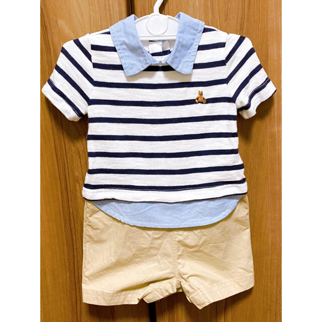 babyGAP(ベビーギャップ)のbaby Gap ブラナンベア おまとめ キッズ/ベビー/マタニティのベビー服(~85cm)(ロンパース)の商品写真