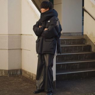 ハイク(HYKE)のTHE NORTH FACE × HYKEビッグサイズダウン　メンズ(ダウンジャケット)