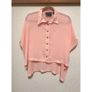 ミンクピンク(MINKPINK)のMINKPINK半袖シャツ☆ミンクピンク☆サイズS(Tシャツ/カットソー(半袖/袖なし))