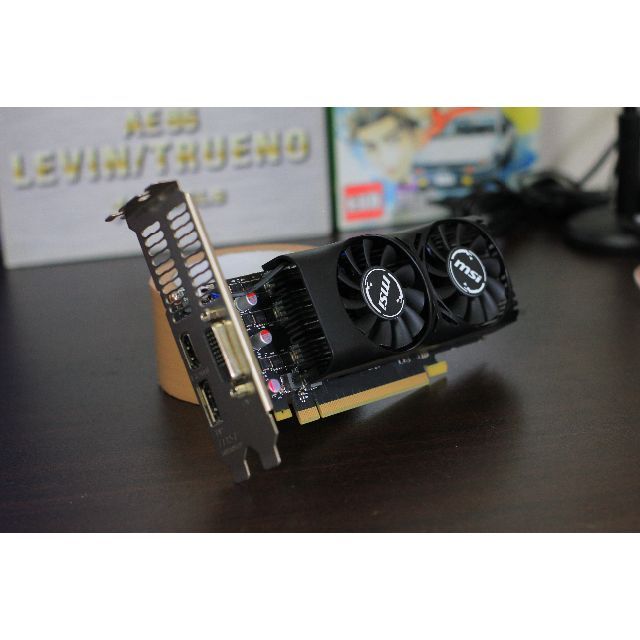 MSI GeForce GTX1050Ti ロープロ対応