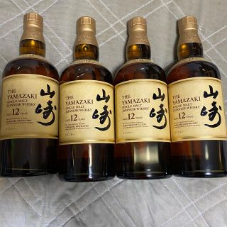 サントリー(サントリー)の山崎12年700ml 4本セット(ウイスキー)