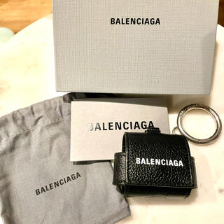 Balenciaga - 定価3.5万バレンシアガairpodspro用キーリング付レザー 