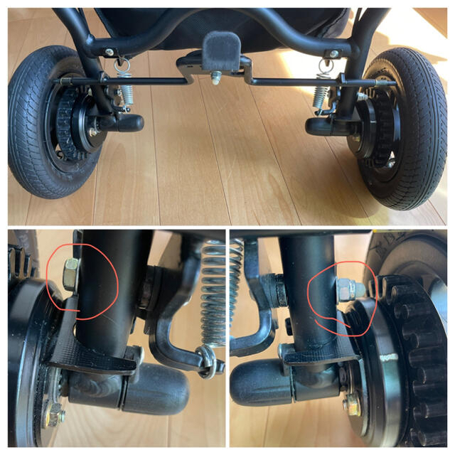 AIRBUGGY(エアバギー)の専用　エアバギー　ココ　ブレーキモデル　ベビーカー　バギー　coco キッズ/ベビー/マタニティの外出/移動用品(ベビーカー/バギー)の商品写真