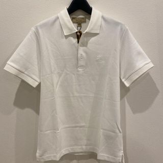 Burberry バーバリーポロシャツ新品未使用ホワイト白メンズ男性