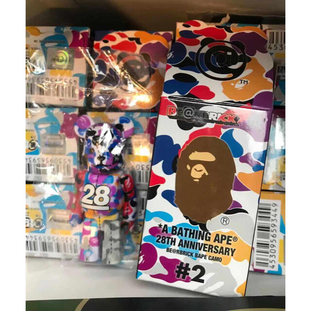 BAPE 28TH BE@RBRICK CAMO 2