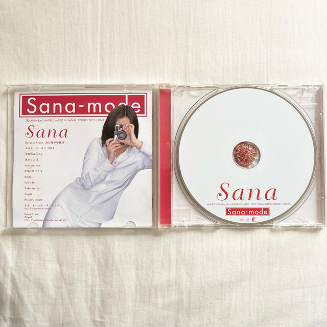 KONAMI(コナミ)のSana「Sana-mode」　アルバムCD 【帯付き】 エンタメ/ホビーのCD(ゲーム音楽)の商品写真