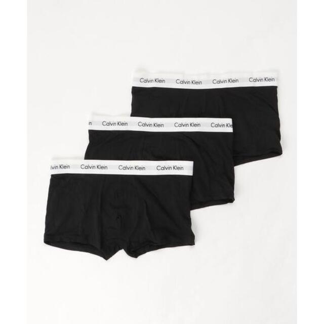 Calvin Klein(カルバンクライン)の《Calvin Klein》コットンストレッチローライズボクサーパンツ3点セット メンズのアンダーウェア(ボクサーパンツ)の商品写真