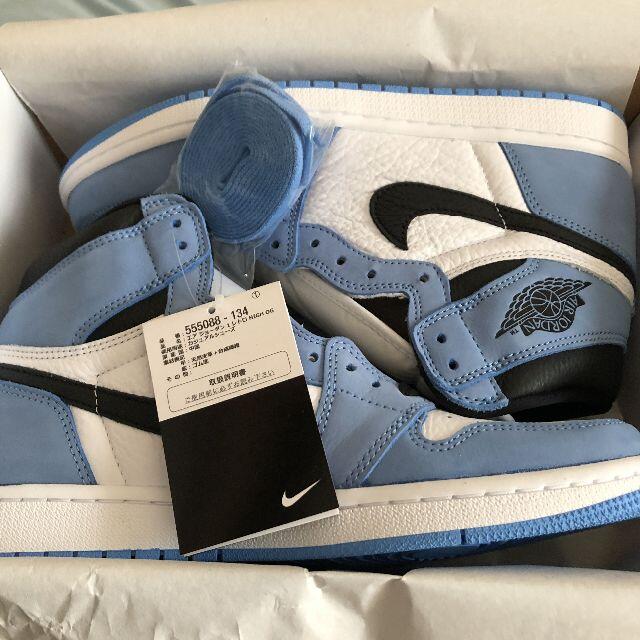 NIKE AIR JORDAN 1 RETRO University Blue靴/シューズ