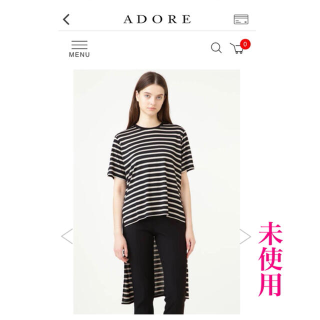 ADORE - 未使用☆LE PHIL(ルフィル)☆パーフェクトTシャツ☆ボーダー ...