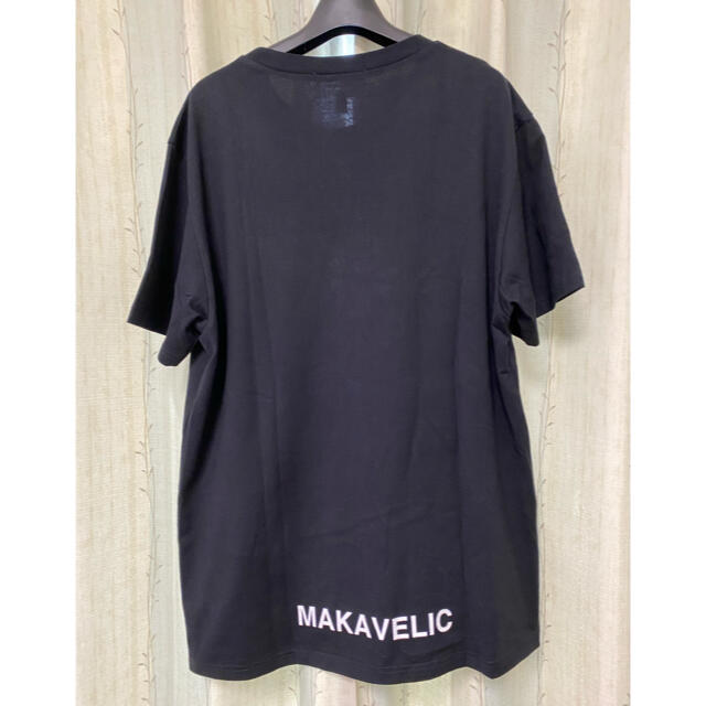 【稀少】MAKAVELIC フォトプリント Tシャツ Lサイズ ブラック メンズのトップス(Tシャツ/カットソー(半袖/袖なし))の商品写真