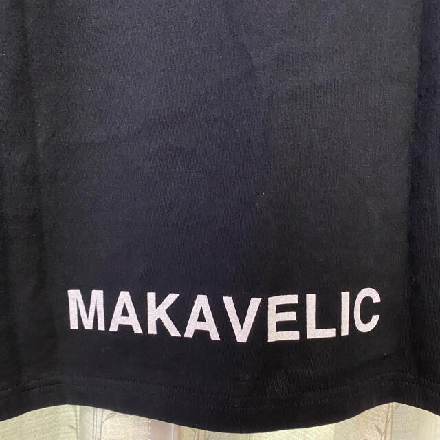 【稀少】MAKAVELIC フォトプリント Tシャツ Lサイズ ブラック メンズのトップス(Tシャツ/カットソー(半袖/袖なし))の商品写真