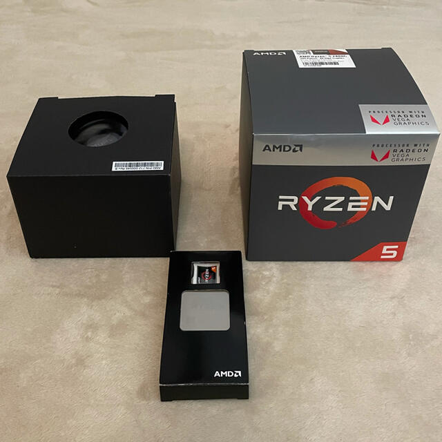 豪奢な 【送料込】AMD 2400G RYZEN5 PCパーツ