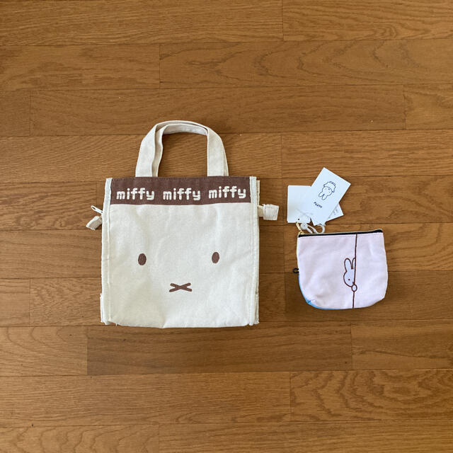 しまむら(シマムラ)のランチバッグ・ティッシュポーチ・2点セット・しまむら・ミッフィー・miffy レディースのバッグ(トートバッグ)の商品写真
