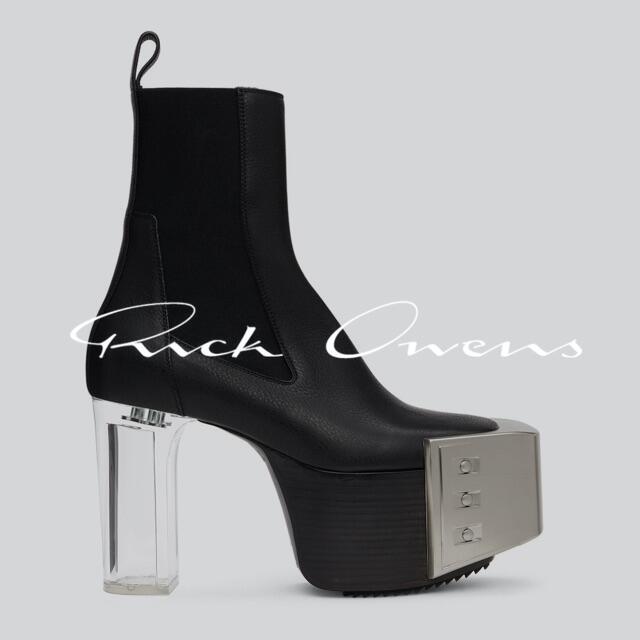 Rick Owens(リックオウエンス)の入手困難《 RICK OWENS 》 BEVEL KISS BOOT ブーツ メンズの靴/シューズ(ブーツ)の商品写真