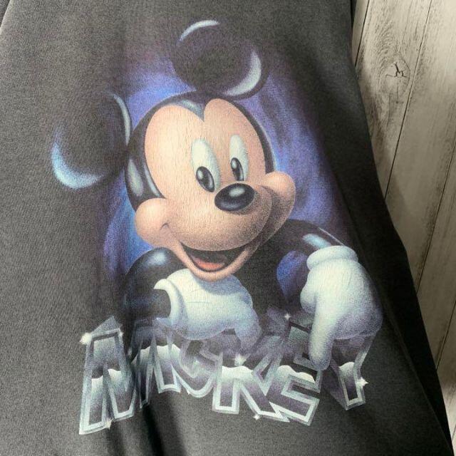 Disney(ディズニー)の【USA製 90s】ディズニー DISNEY ミッキー ビッグロゴ スウェット メンズのトップス(スウェット)の商品写真