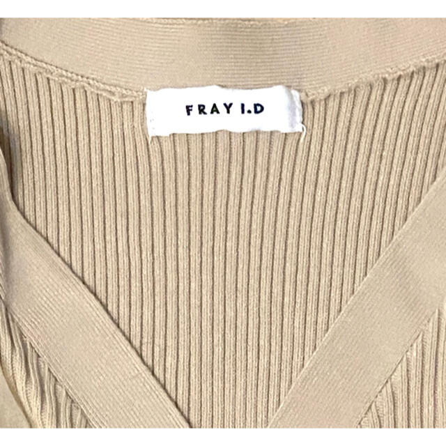 FRAY I.D(フレイアイディー)の【FRAY I.D 】フレイアイディー2020夏シフォンレイヤードニット レディースのトップス(カットソー(半袖/袖なし))の商品写真