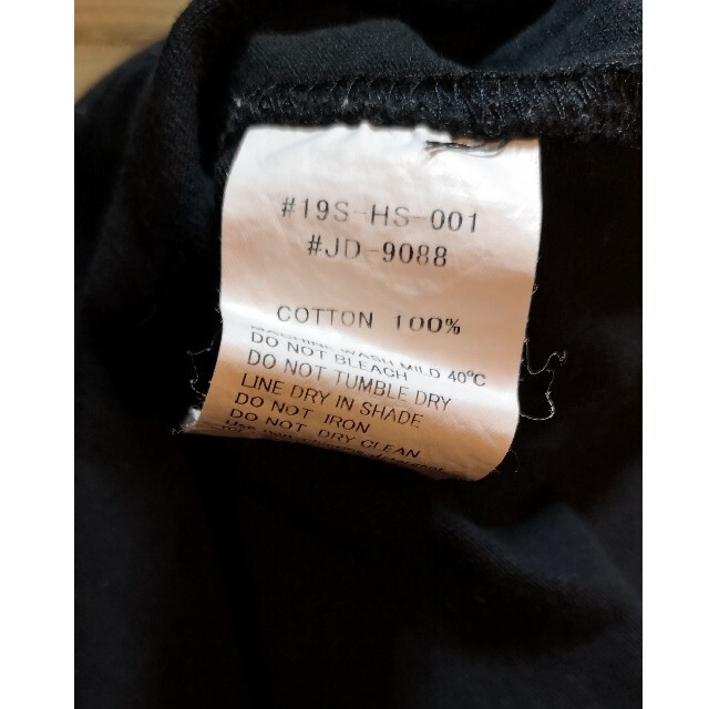 DANTON(ダントン)のダントン　Tシャツ　ブラック　36 レディースのトップス(Tシャツ(半袖/袖なし))の商品写真