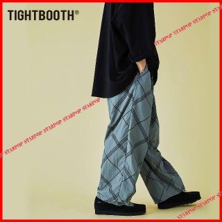 シュプリーム(Supreme)のTIGHTBOOTH BULKY CHECK BAGGY SLACKS(スラックス)