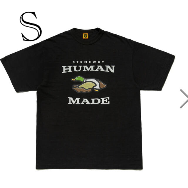 HUMAN MADE ヒューマンメイド　Ｔシャツ　黒　S新品未開封　送料込Tシャツ/カットソー(半袖/袖なし)