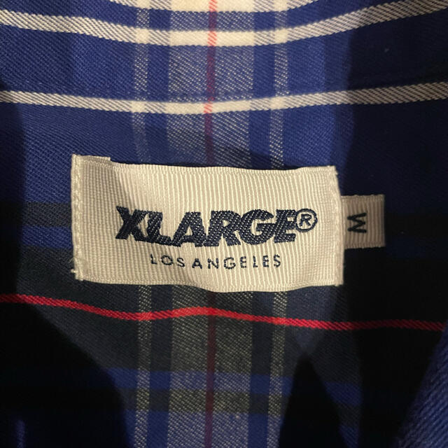 XLARGE(エクストララージ)のXLARGE PLAID 長袖シャツ 01183403-BLUE メンズのトップス(シャツ)の商品写真