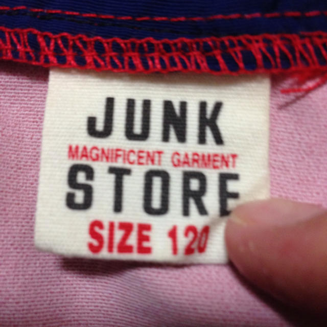 JUNK STORE(ジャンクストアー)の美品✳︎JUNK STORE 薄手ジャンパー 120 キッズ/ベビー/マタニティのキッズ服男の子用(90cm~)(ジャケット/上着)の商品写真