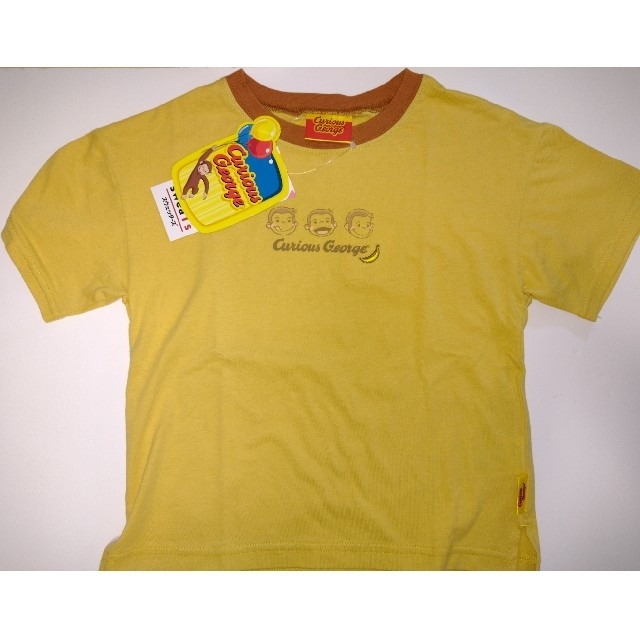 しまむら(シマムラ)のおさるのジョージ　Tシャツ　110センチ キッズ/ベビー/マタニティのキッズ服男の子用(90cm~)(Tシャツ/カットソー)の商品写真