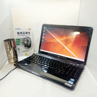 エヌイーシー(NEC)のNEC 快適ノートパソコン♪ WINDOWS10 SSD テンキーあり(ノートPC)