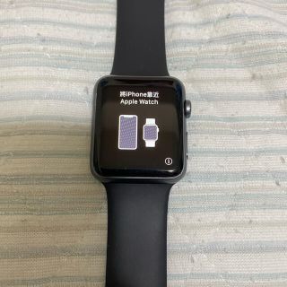 アップルウォッチ(Apple Watch)のApple Watch series1 42mm シリーズ1(腕時計(デジタル))