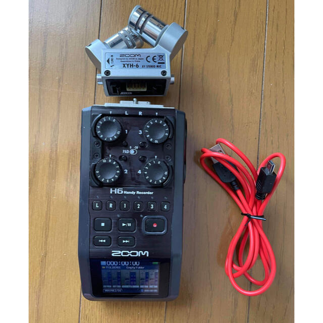 Zoom(ズーム)のH6 Handy Recorder 楽器のレコーディング/PA機器(マイク)の商品写真