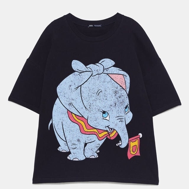 ZARA - zara ディズニーコラボ☆ダンボTシャツの通販 by choro ZARA - zara ディズニーコラボ☆ダンボTシャツの通販 by choro