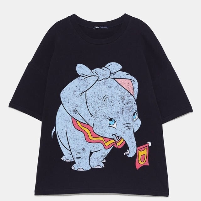 zara ディズニーコラボ☆ダンボＴシャツ | フリマアプリ ラクマ