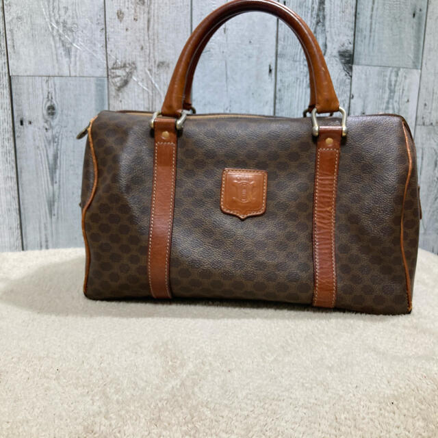 CELINE セリーヌ ボストンバッグ マカダム柄 ハンドバッグ 全ての 4370