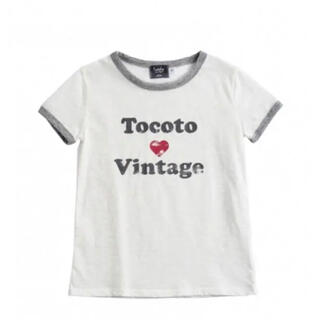 ボボチョース(bobo chose)の新品！tocoto vintage トコトヴィンテージ Tシャツ(Tシャツ/カットソー)
