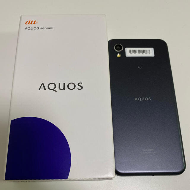 AQUOS(アクオス)のau AQUOS sense2 SIMフリー 【未使用】※値下げしました スマホ/家電/カメラのスマートフォン/携帯電話(スマートフォン本体)の商品写真