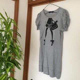 エムズグレイシー(M'S GRACY)の超美品！M'S GRACY エムズグレイシー　Ｔシャツワンピース(ミニワンピース)