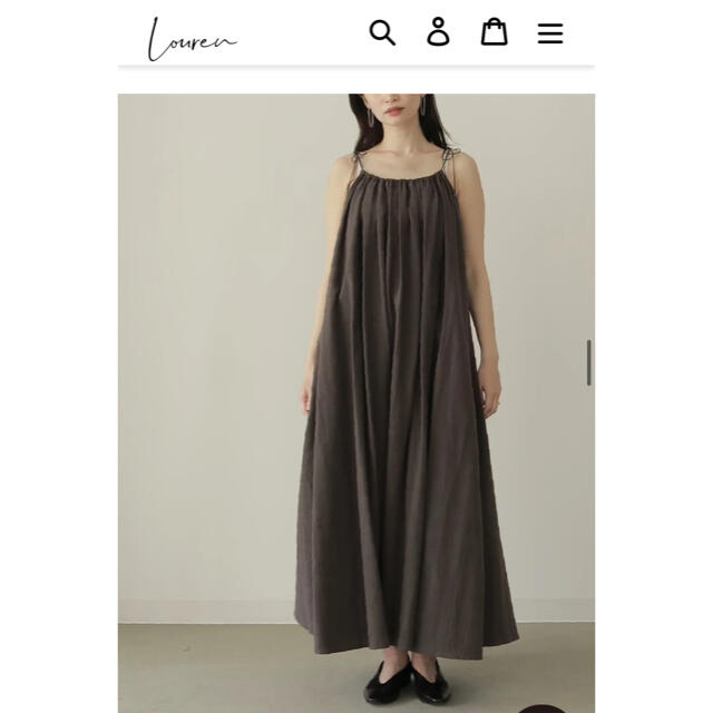 TODAYFUL(トゥデイフル)のLouren volume summer dress レディースのワンピース(ロングワンピース/マキシワンピース)の商品写真