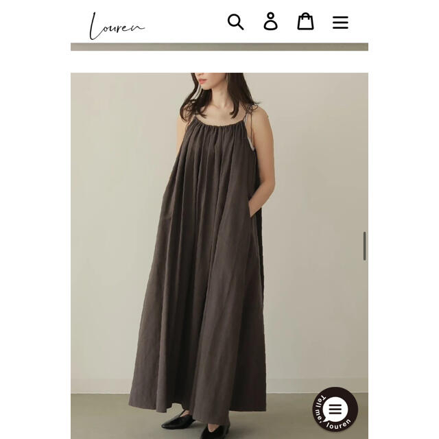 TODAYFUL(トゥデイフル)のLouren volume summer dress レディースのワンピース(ロングワンピース/マキシワンピース)の商品写真