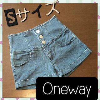 ワンウェイ(one*way)のレディース　ハイウエストショートパンツ(ショートパンツ)