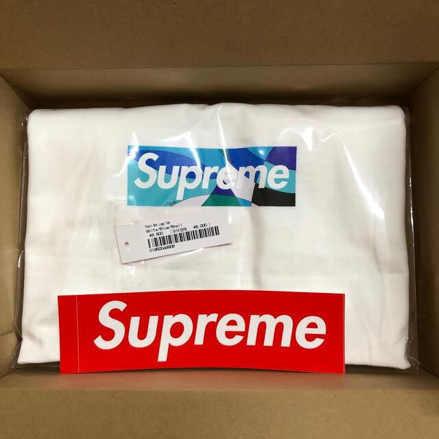 Supreme(シュプリーム)のSupreme Emilio Pucci Box Logo Tee S メンズのトップス(Tシャツ/カットソー(半袖/袖なし))の商品写真
