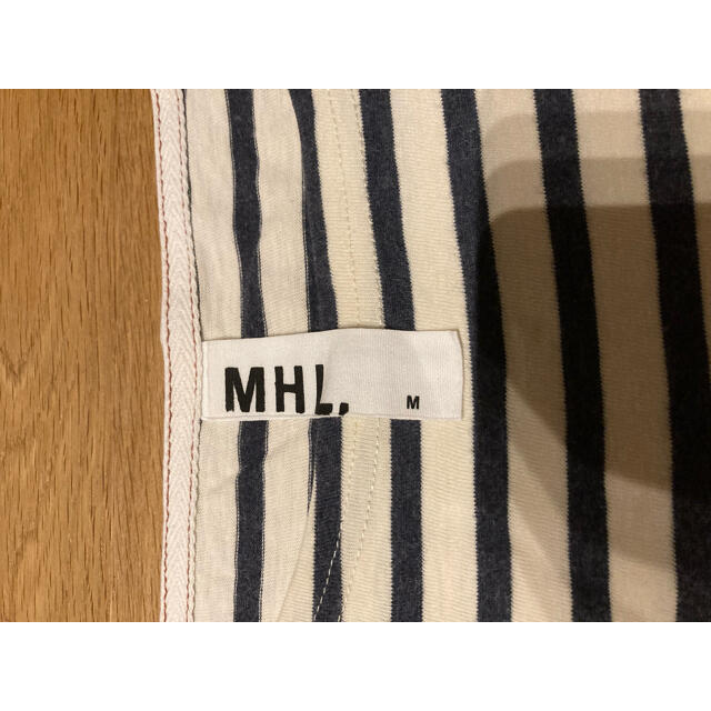 MARGARET HOWELL(マーガレットハウエル)のMHL ボーダーカットソー メンズのトップス(Tシャツ/カットソー(七分/長袖))の商品写真