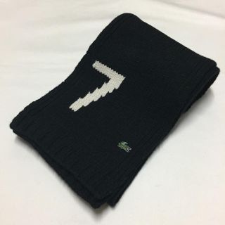 ラコステ(LACOSTE)のLACOSTEラコステ ナンバリングウールロングマフラー(マフラー)