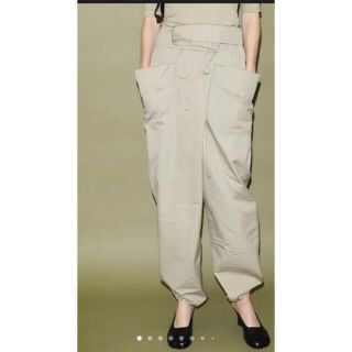 新品 nagonstans パンツ ENFOLD ナゴンスタンス ネイビー-