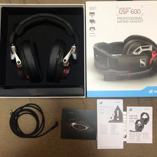 エポス(EPOS)の[美品] SENNHEISER GSP 600  ゼンハイザー(ヘッドフォン/イヤフォン)